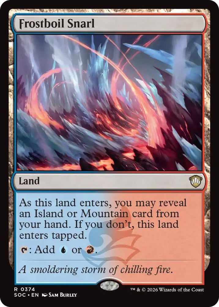 Image for Frostboil Snarl (374) [Secrets of Strixhaven] - Magic: The Gathering