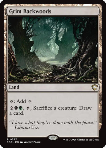 Image for Grim Backwoods (377) [Secrets of Strixhaven] - Magic: The Gathering