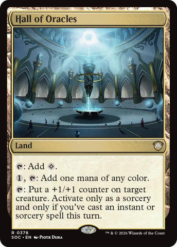 Image for Hall of Oracles (378) [Secrets of Strixhaven] - Magic: The Gathering