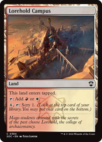 Image for Lorehold Campus (384) [Secrets of Strixhaven] - Magic: The Gathering