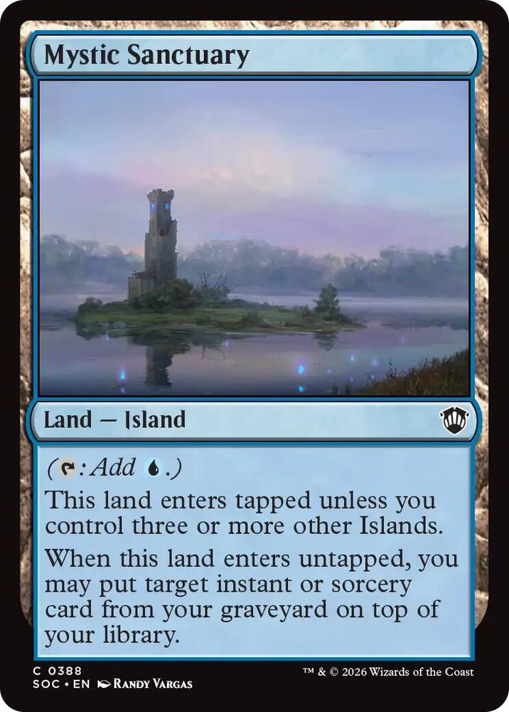 Image for Mystic Sanctuary (388) [Secrets of Strixhaven] - Magic: The Gathering