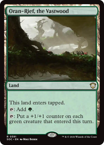 Image for Oran-Rief, the Vastwood (391) [Secrets of Strixhaven] - Magic: The Gathering