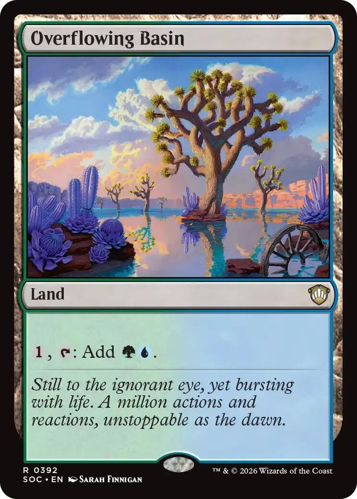 Image for Overflowing Basin (392) [Secrets of Strixhaven] - Magic: The Gathering