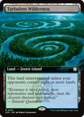 Image for Turbulent Wilderness (Extended Art) (107) [Secrets of Strixhaven] - Magic: The Gathering