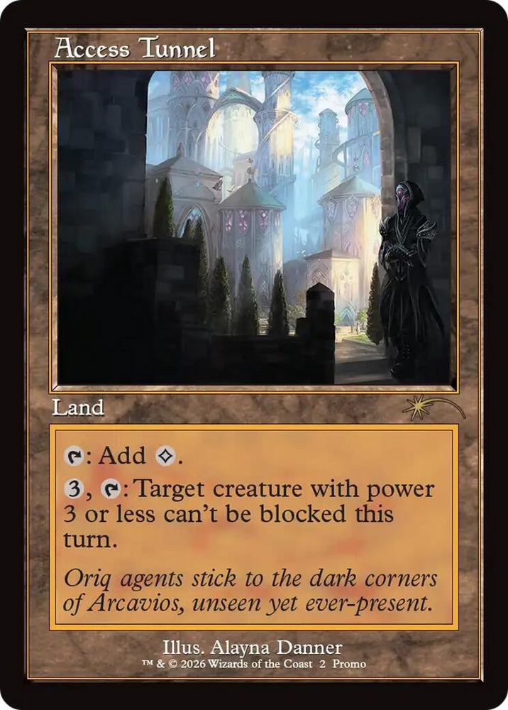 Image for Access Tunnel (Retro Frame) (2) [WPN & Gateway Promos] - Magic: The Gathering