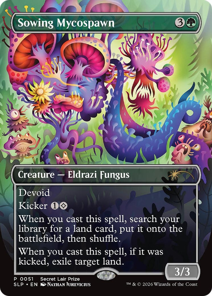 Image for Sowing Mycospawn (51) [Secret Lair Showdown] - Magic: The Gathering