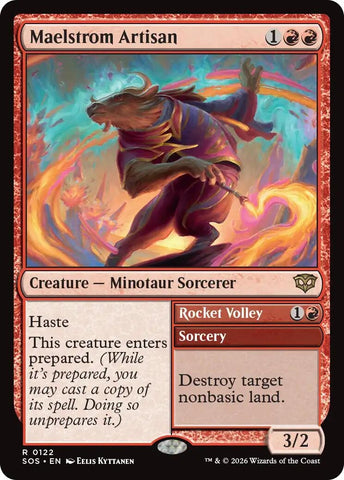 Image for Maelstrom Artisan (122) [Secrets of Strixhaven] - Magic: The Gathering