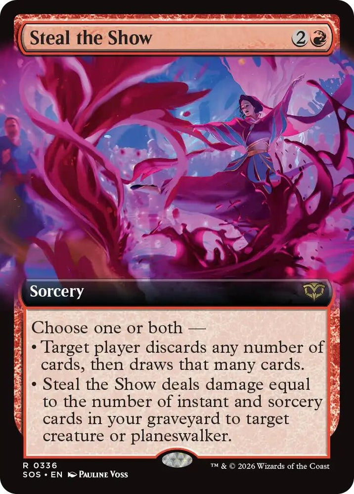 Image for Steal the Show (Extended Art) (336) [Secrets of Strixhaven] - Magic: The Gathering