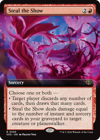 Image for Steal the Show (Extended Art) (336) [Secrets of Strixhaven] - Magic: The Gathering