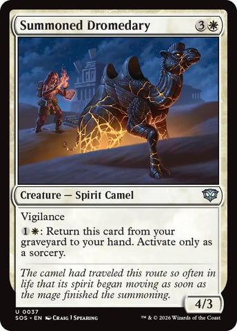 Image for Summoned Dromedary (37) [Secrets of Strixhaven] - Magic: The Gathering