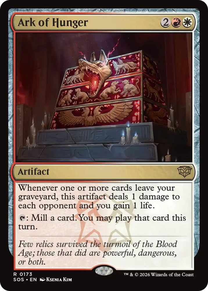 Image for Ark of Hunger (173) [Secrets of Strixhaven] - Magic: The Gathering