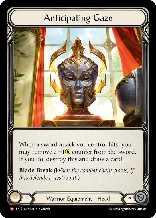 Image for Anticipating Gaze (AHA003) [Armory Deck Origins: Hala] - Flesh and Blood TCG