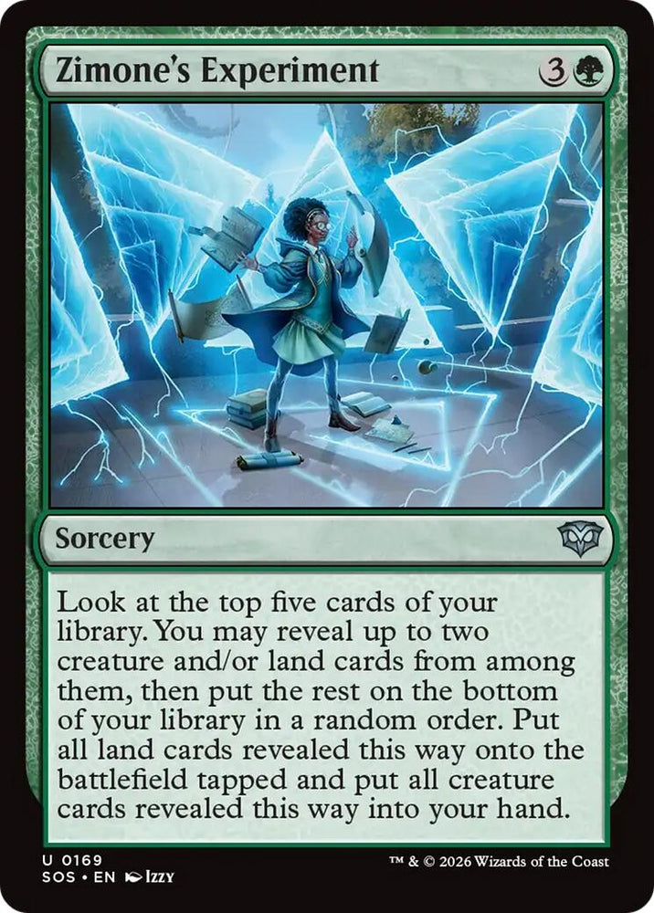 Image for Zimone's Experiment (169) [Secrets of Strixhaven] - Magic: The Gathering