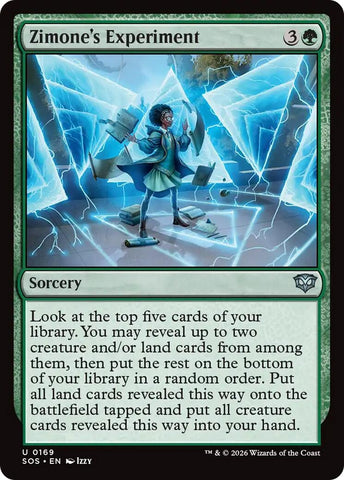 Image for Zimone's Experiment (169) [Secrets of Strixhaven] - Magic: The Gathering