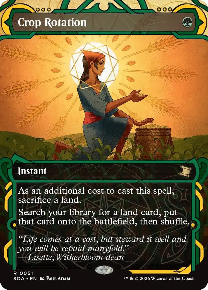 Image for Crop Rotation (51) [Secrets of Strixhaven: Mystical Archive] - Magic: The Gathering