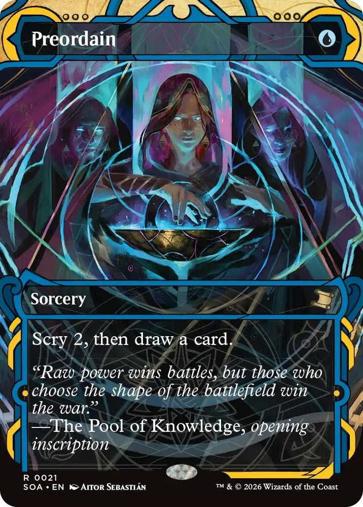 Image for Preordain (21) [Secrets of Strixhaven: Mystical Archive] - Magic: The Gathering