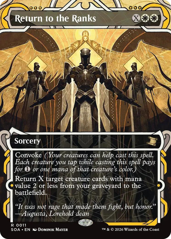 Image for Return to the Ranks (11) [Secrets of Strixhaven: Mystical Archive] - Magic: The Gathering