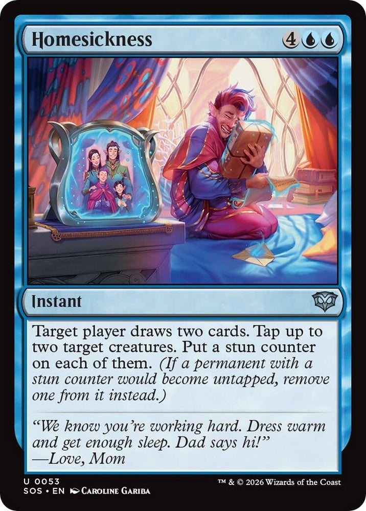 Image for Homesickness (53) [Secrets of Strixhaven] - Magic: The Gathering