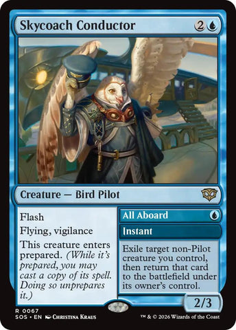 Image for Skycoach Conductor (67) [Secrets of Strixhaven] - Magic: The Gathering