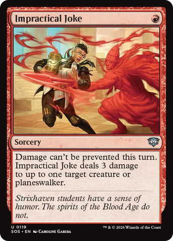 Image for Impractical Joke (119) [Secrets of Strixhaven] - Magic: The Gathering