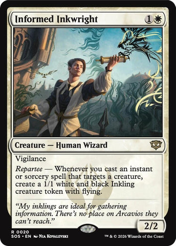 Image for Informed Inkwright (20) [Secrets of Strixhaven] - Magic: The Gathering