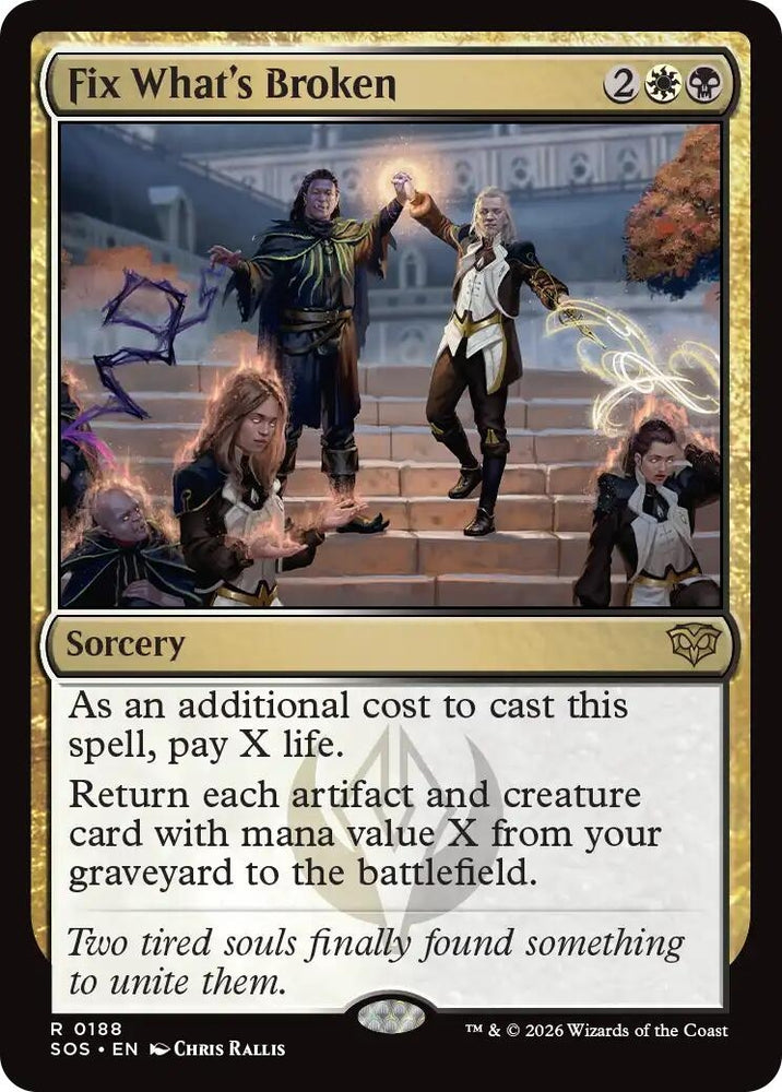 Image for Fix What's Broken (188) [Secrets of Strixhaven] - Magic: The Gathering