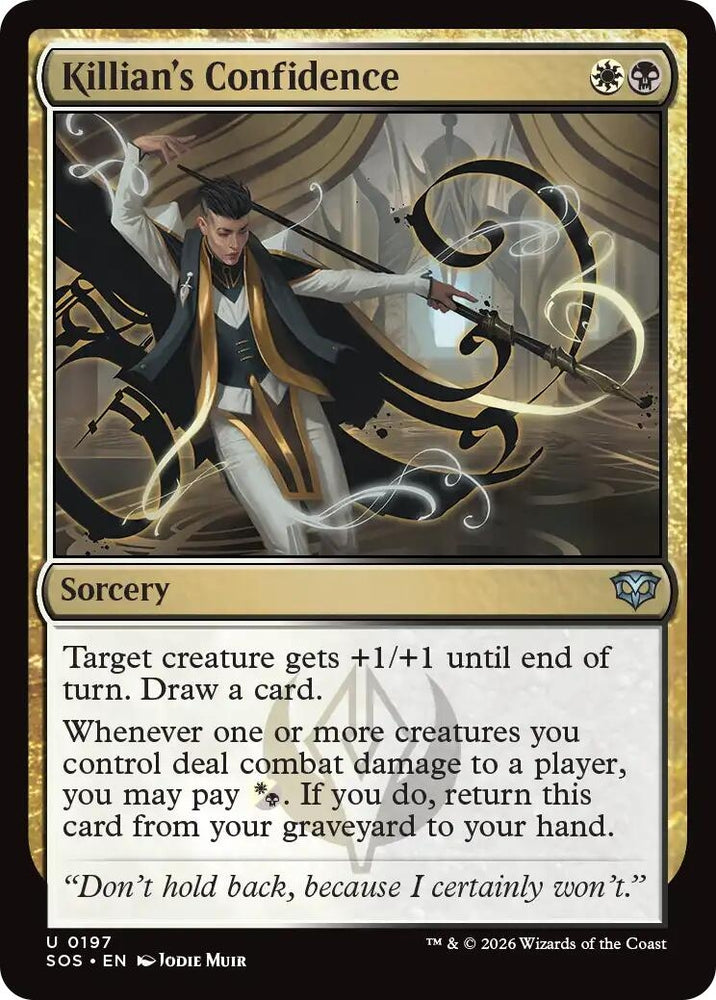 Image for Killian's Confidence (197) [Secrets of Strixhaven] - Magic: The Gathering