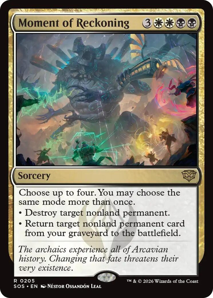 Image for Moment of Reckoning (205) [Secrets of Strixhaven] - Magic: The Gathering