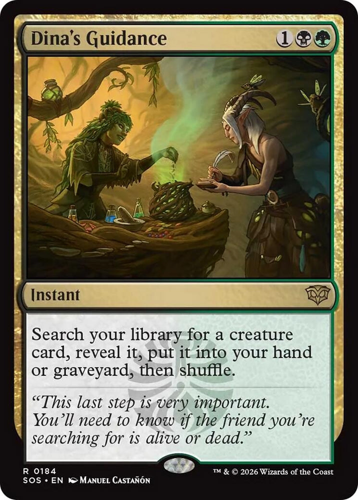 Image for Dina's Guidance (184) [Secrets of Strixhaven] - Magic: The Gathering