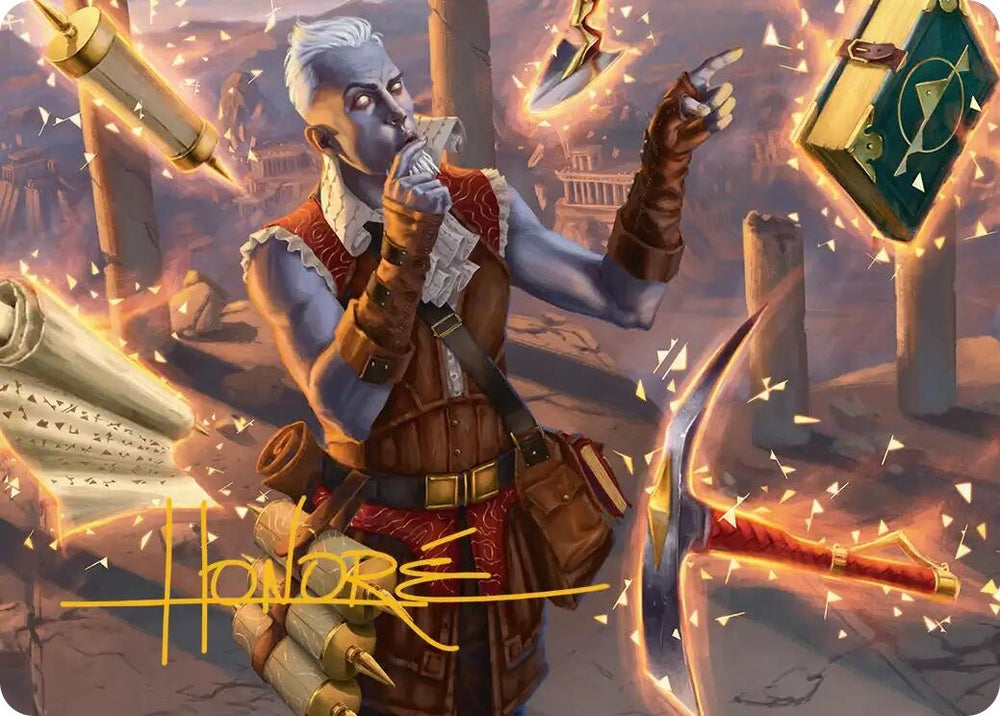 Image for Dig Site Inventory Art Card (Gold-Stamped Signature) (2) [Secrets of Strixhaven] - Magic: The Gathering