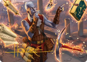 Image for Dig Site Inventory Art Card (Gold-Stamped Signature) (2) [Secrets of Strixhaven] - Magic: The Gathering