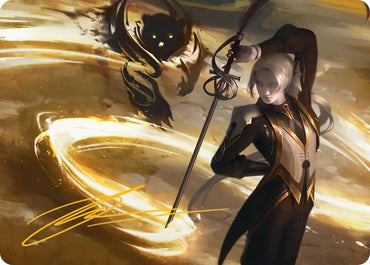 Image for Rapier Wit Art Card (Gold-Stamped Signature) (6) [Secrets of Strixhaven] - Magic: The Gathering