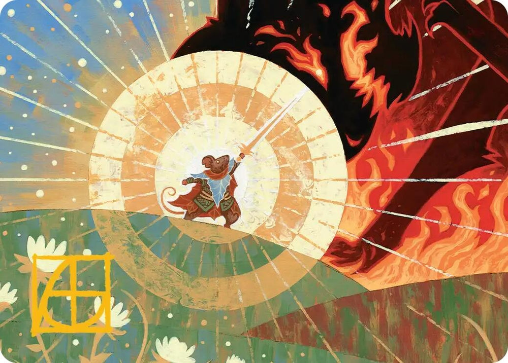 Image for Repel Calamity Art Card (Gold-Stamped Signature) (43) [Secrets of Strixhaven] - Magic: The Gathering