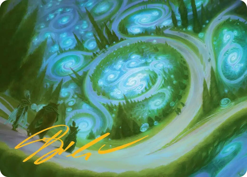 Image for Mathemagics Art Card (Gold-Stamped Signature) (8) [Secrets of Strixhaven] - Magic: The Gathering
