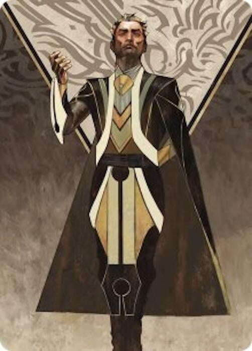 Ral Zarek, Guest Lecturer Art Card (27) [Secrets of Strixhaven]