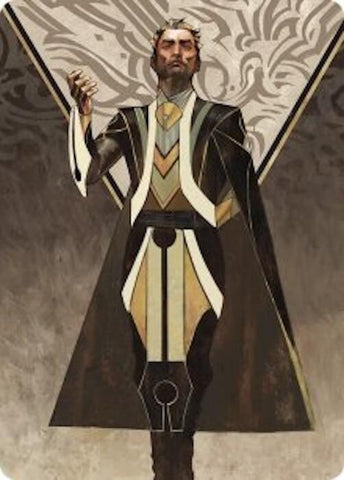 Ral Zarek, Guest Lecturer Art Card (27) [Secrets of Strixhaven]