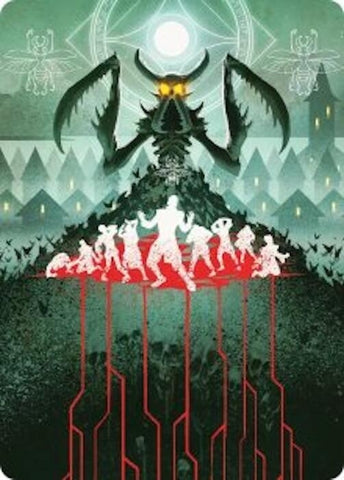 Feed the Swarm Art Card (44) [Secrets of Strixhaven]