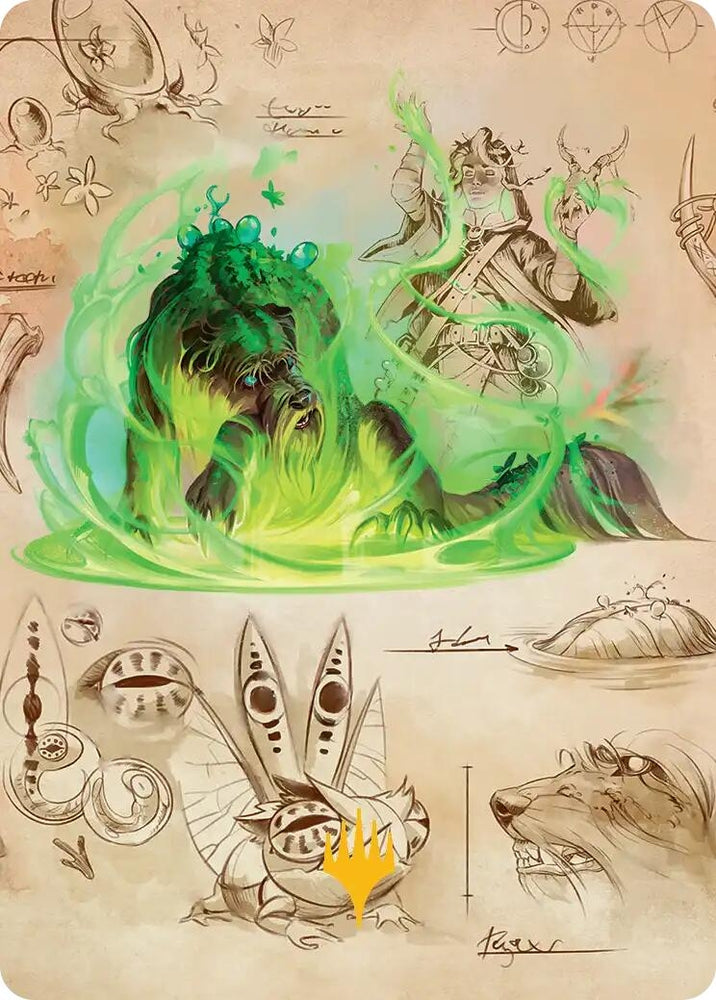 Image for Germination Practicum Art Card (Gold-Stamped Planeswalker Symbol) (32) [Secrets of Strixhaven] - Magic: The Gathering