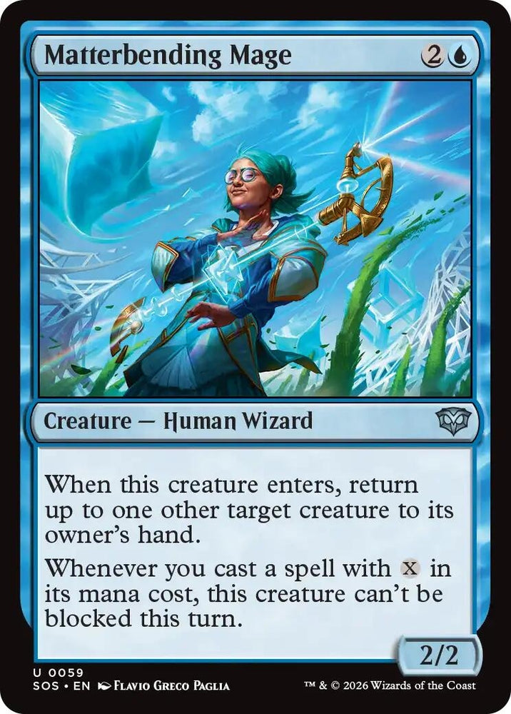 Image for Matterbending Mage (59) [Secrets of Strixhaven] - Magic: The Gathering