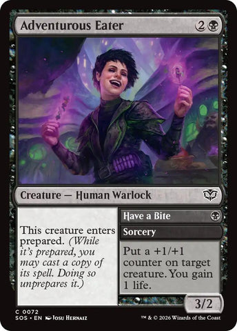 Image for Adventurous Eater (72) [Secrets of Strixhaven] - Magic: The Gathering