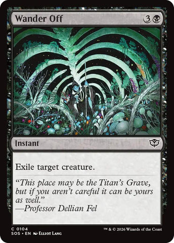 Image for Wander Off (104) [Secrets of Strixhaven] - Magic: The Gathering