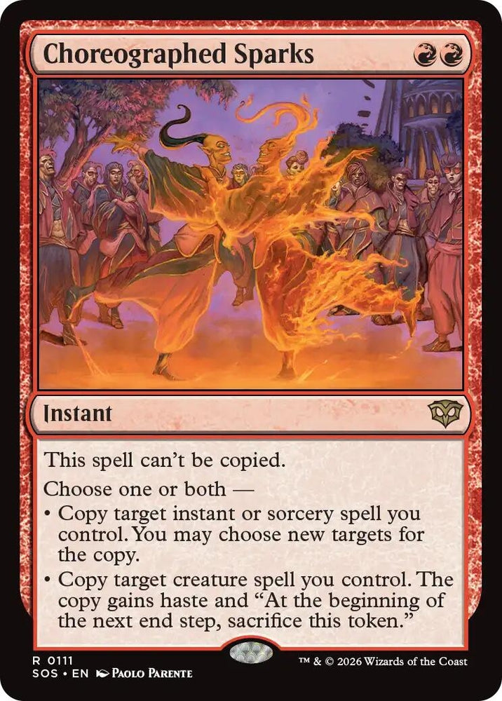 Image for Choreographed Sparks (111) [Secrets of Strixhaven] - Magic: The Gathering