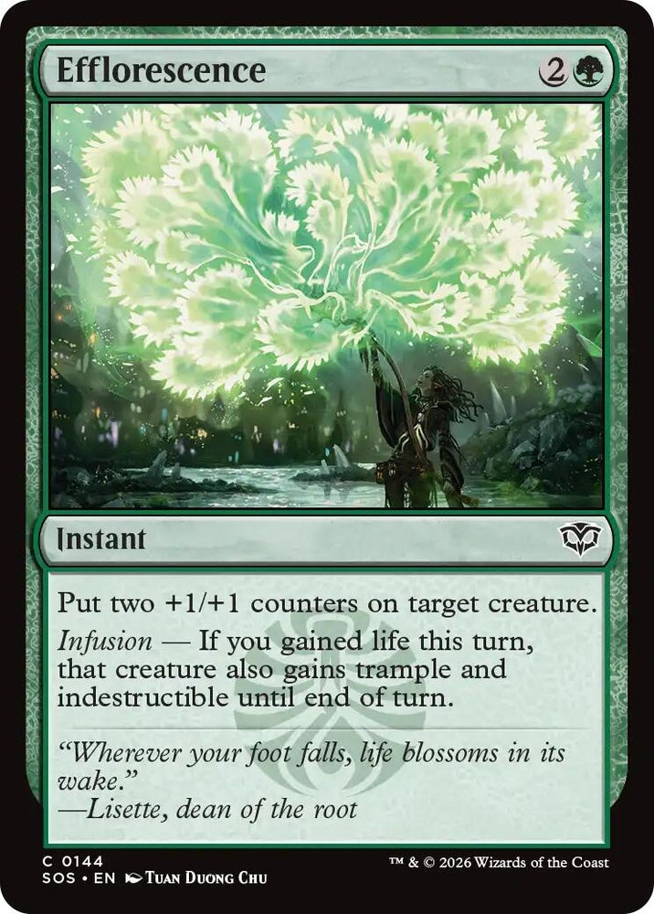 Image for Efflorescence (144) [Secrets of Strixhaven] - Magic: The Gathering