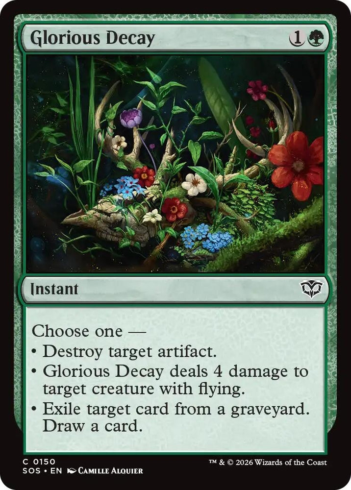 Image for Glorious Decay (150) [Secrets of Strixhaven] - Magic: The Gathering