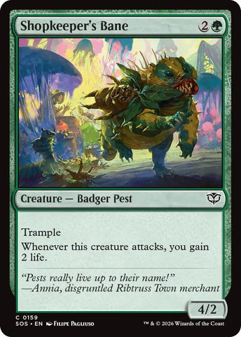 Image for Shopkeeper's Bane (159) [Secrets of Strixhaven] - Magic: The Gathering