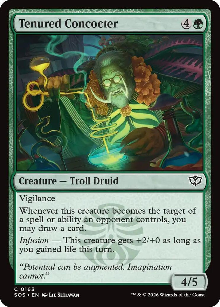 Image for Tenured Concocter (163) [Secrets of Strixhaven] - Magic: The Gathering