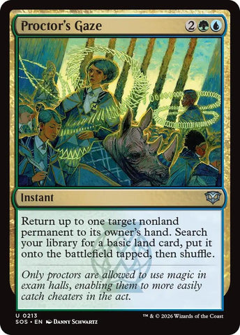 Proctor's Gaze (213) [Secrets of Strixhaven]
