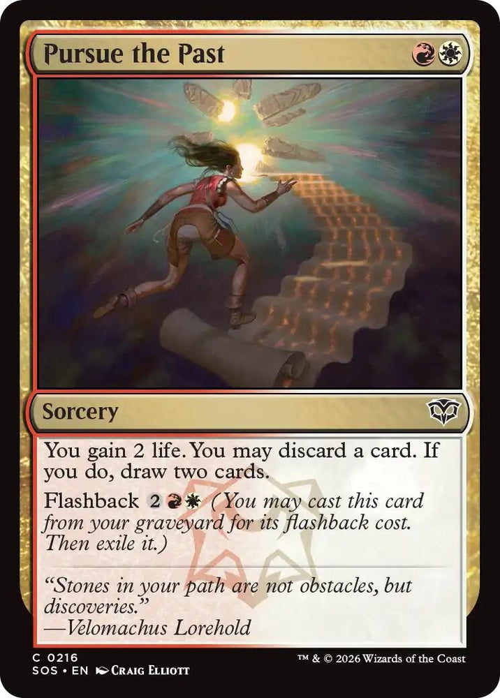 Image for Pursue the Past (216) [Secrets of Strixhaven] - Magic: The Gathering