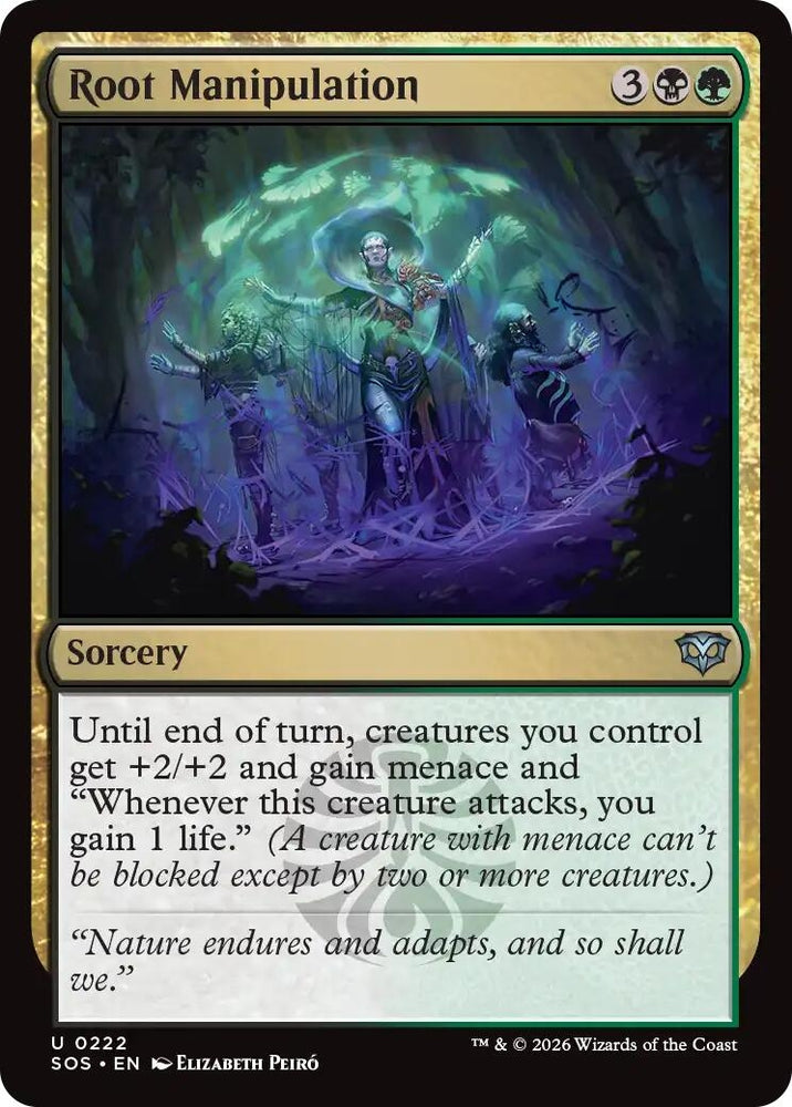 Image for Root Manipulation (222) [Secrets of Strixhaven] - Magic: The Gathering