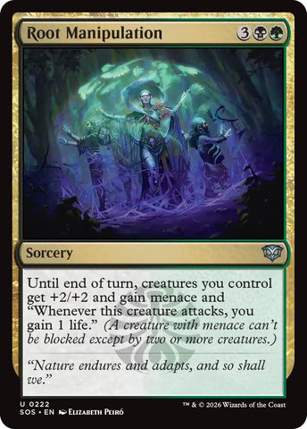 Image for Root Manipulation (222) [Secrets of Strixhaven] - Magic: The Gathering
